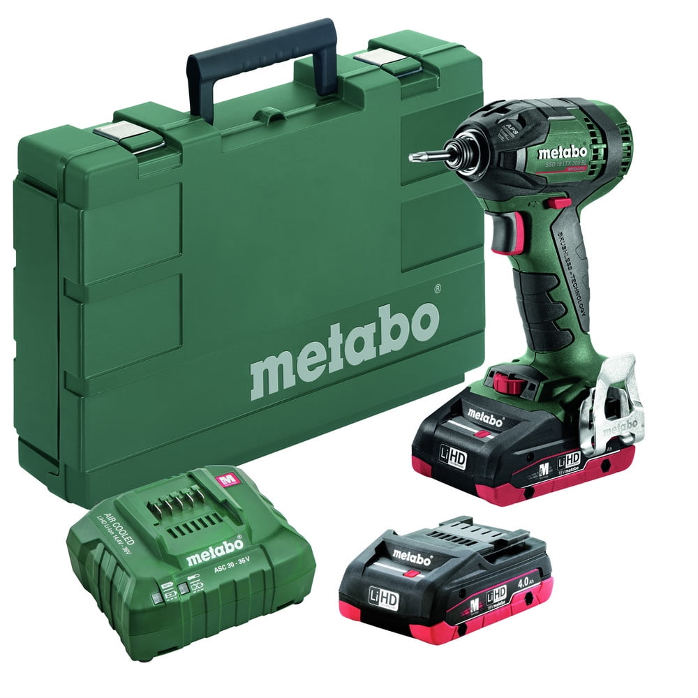 Metabo 1/4 in. Cordless Brushless Impact Wrench Kit 18V - Image 1