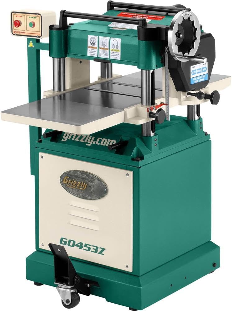 Grizzly Industrial G0453Z - 15" 3 HP Planer w/Spiral Cutterhead - Image 1