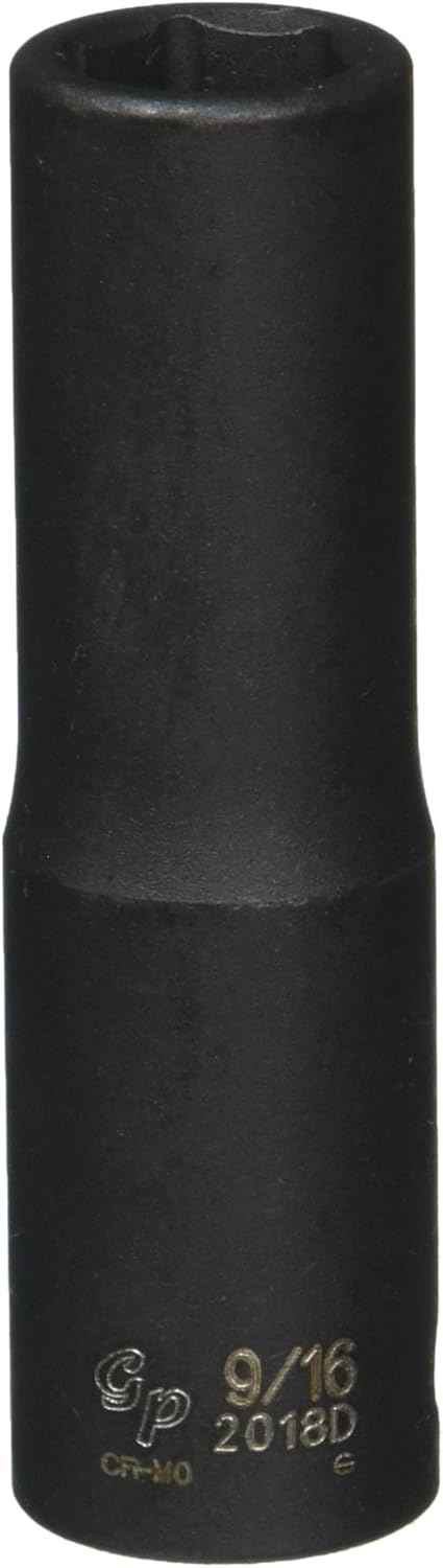 Grey Pneumatic (2018D) 1/2" Drive x 9/16" Deep Socket - Image 1
