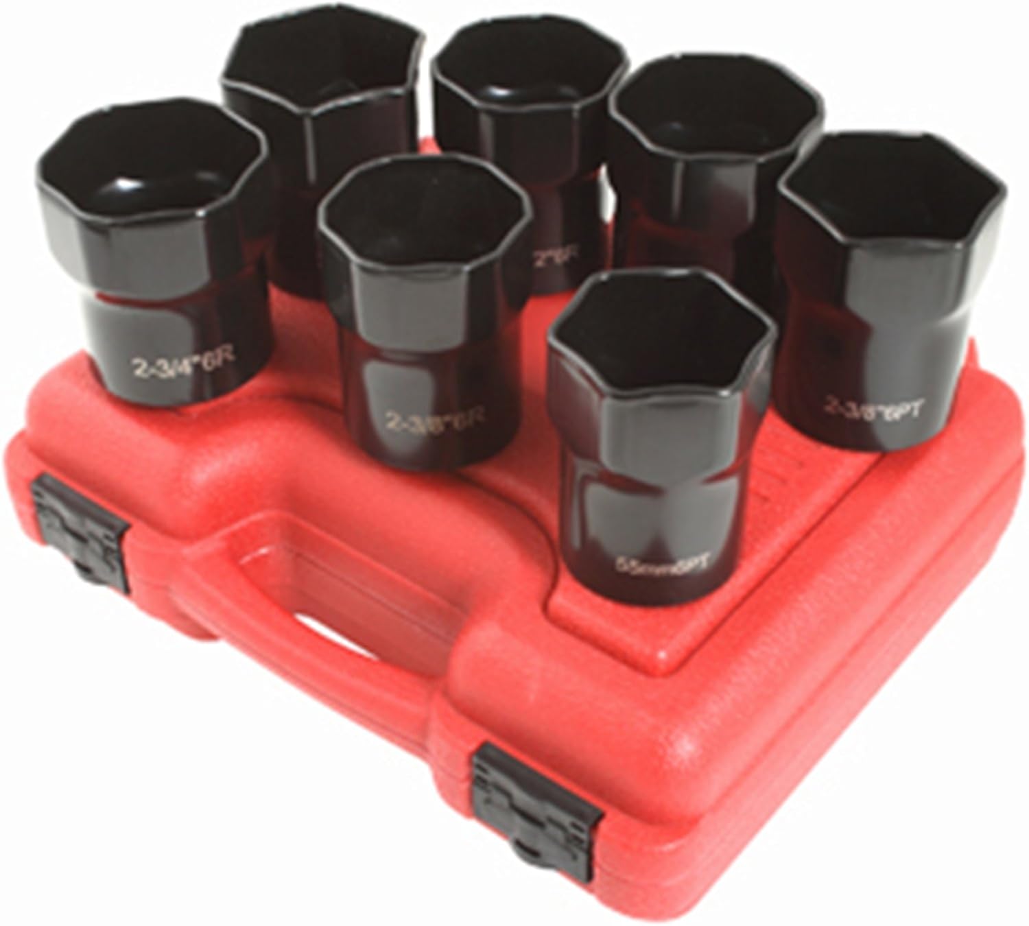 SUNEX TOOLS 2847 1/2-Inch Drive Wheel Bearing Lock Nut Set, 7 Piece - Image 1