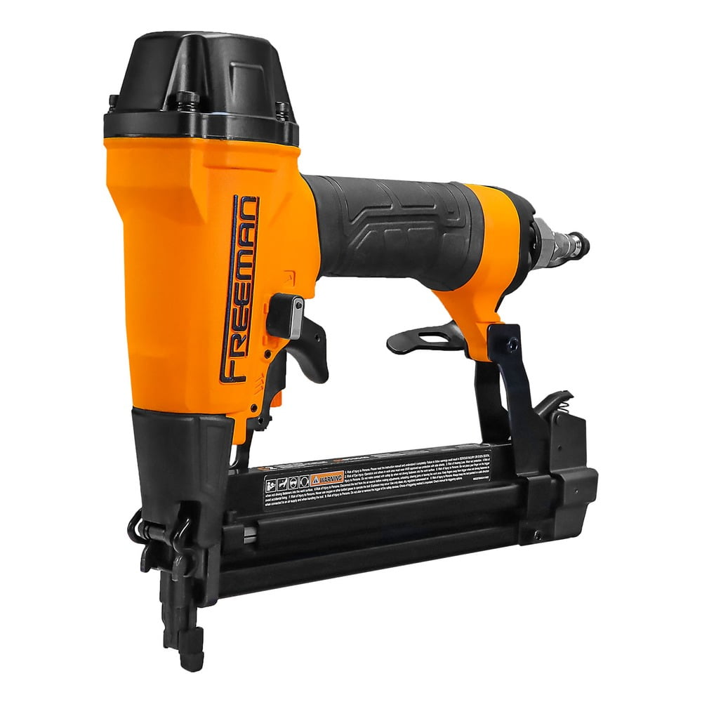 2nd Generation Pneumatic 18-Gauge 1-5/8 in. Narrow Crown Stapler with Metal Belt Hook and 1/4 in. NPT Air Connector - Image 1