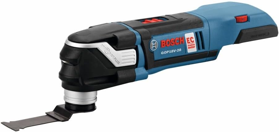 BOSCH GOP18V-28N 18V EC Brushless Oscillating Multi-Tool - Versatile, Compact Design with Enhanced Power With StarlockPlus For Quick-Change Technology (Bare Tool) - Image 1