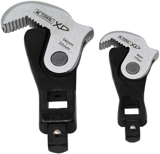 K Tool International 2pc Spring Crowfoot Wrench Set - Image 1