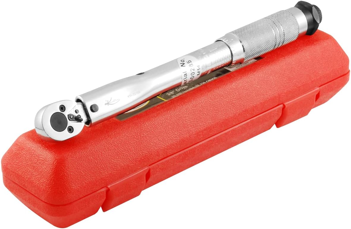 K Tool International TORQUE WRENCH 3/8IN. DRIVE 20-200IN./LBS. - Image 1