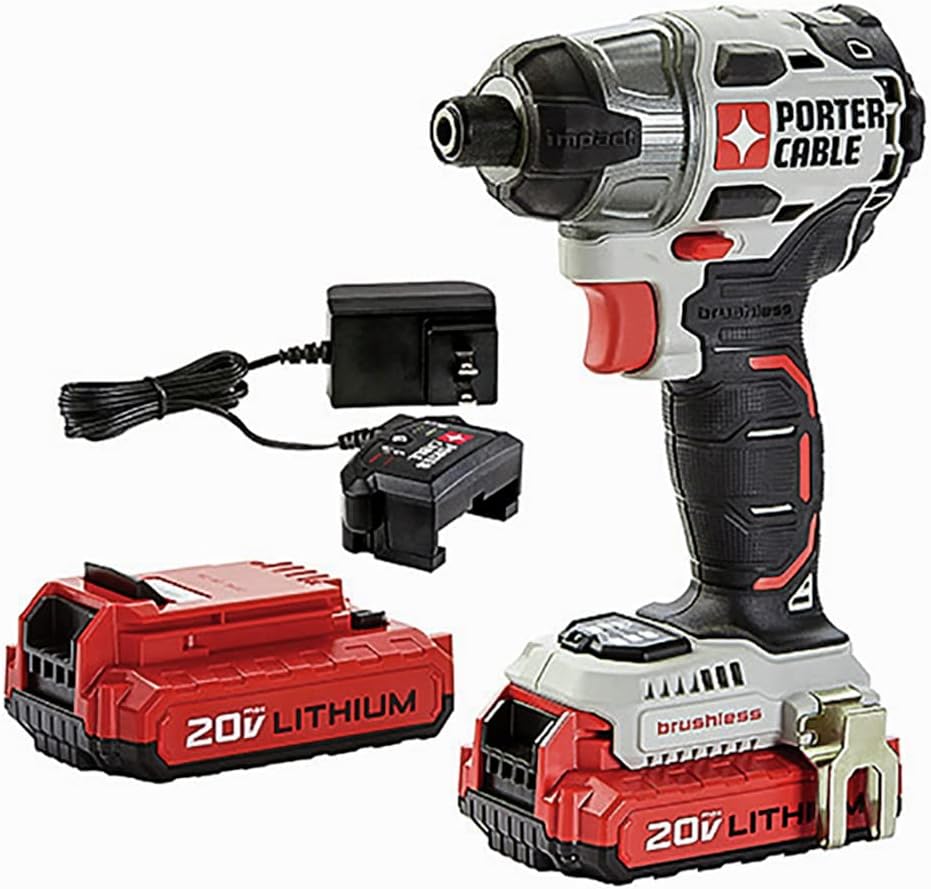 Porter Cable 20V 1/4in Impact Driver Kit - Image 1