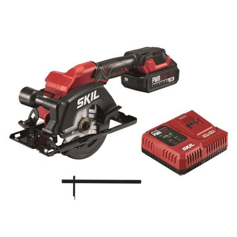 SKIL PWR CORE 20 Cordless 20V 4-1/2 in Compact Circular Saw Kit - Image 1