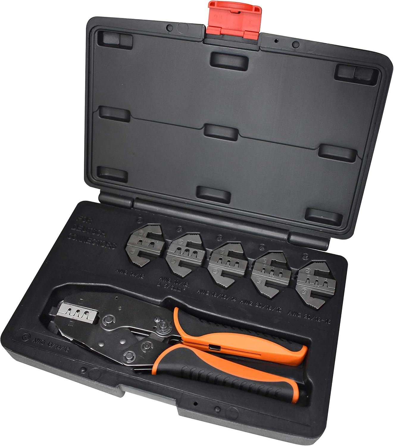 Astro Pneumatic Tool 9479 6-Piece Professional Deutsch Ratcheting Crimping Tool Set - Image 1
