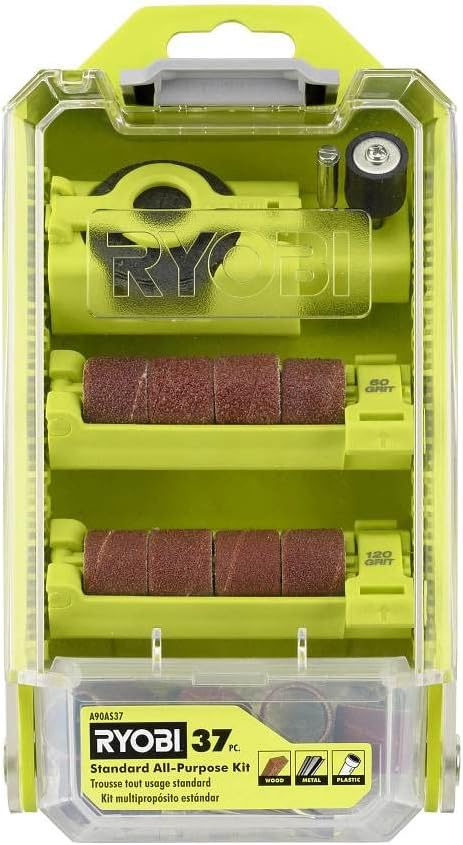 RYOBI Rotary Tool 37-Piece All-Purpose Kit (For Wood, Metal, and Plastic) - Image 1