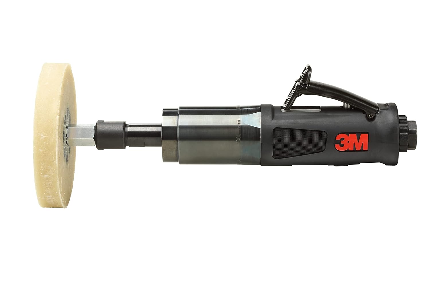 3M Die Grinder - .5 HP Steel Motor - 4,000 RPM - Sanding, Finishing, and Polishing - Air Powered Tool - Straight Shaft - 1/4" Collet - 28332 - Image 1