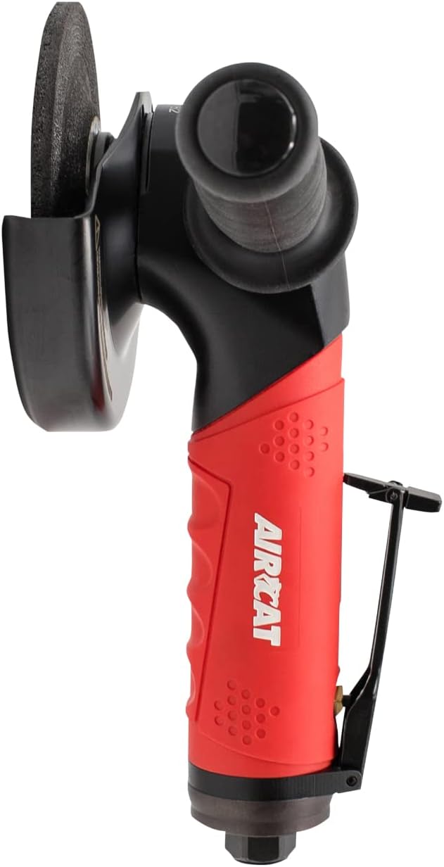 AIRCAT Pneumatic Tools 6380: 2.3 HP 5-Inch Heavy Duty Angle Grinder 12,000 RPM - Image 1