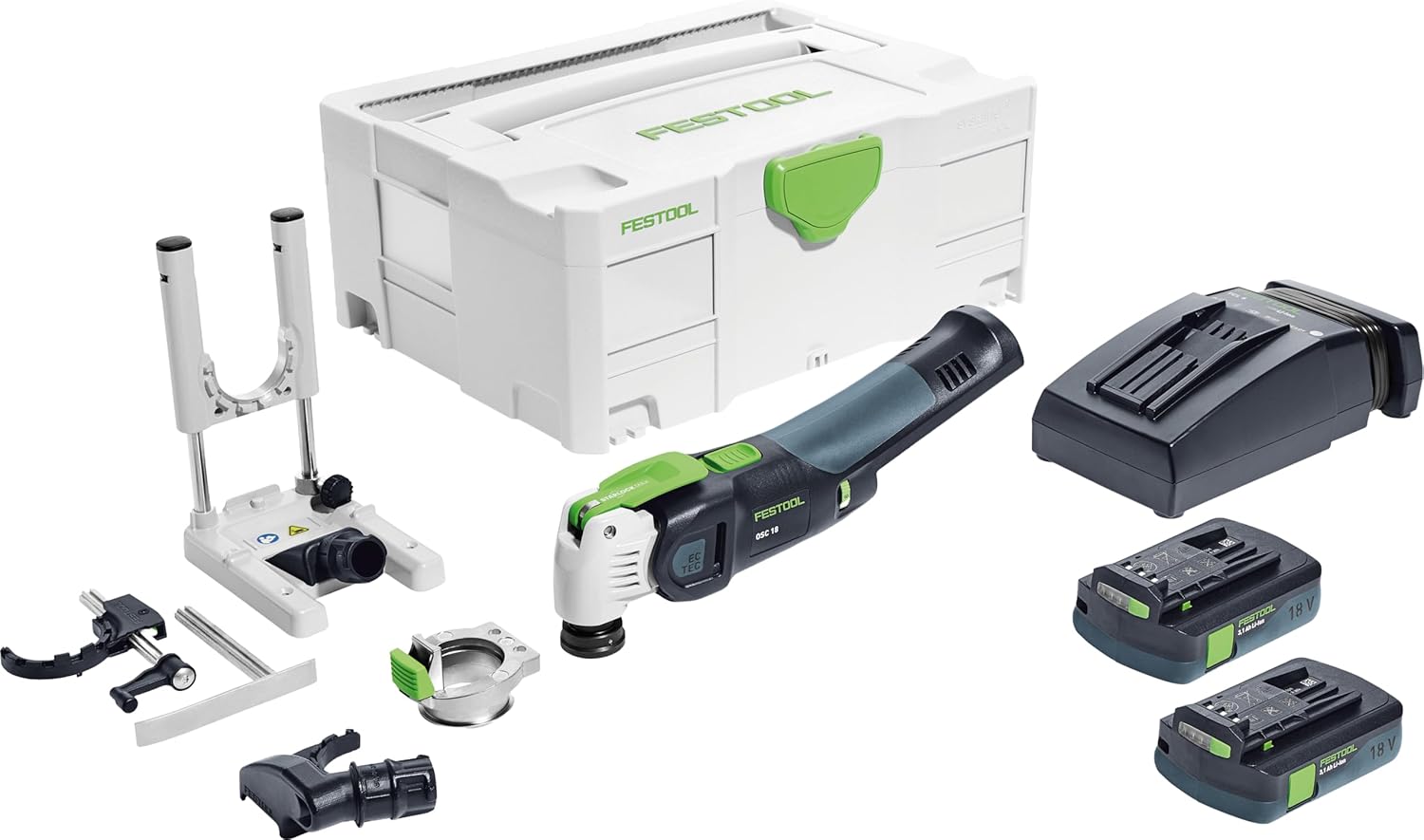 Festool 576590 Cordless Oscillator VECTURO OSC 18 HPC 4,0 EI-Set - Image 1