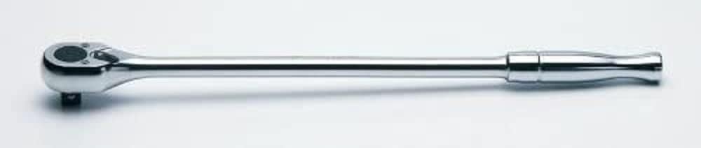Ko-ken 4753P-410 1/2 Sq. Dr. Ratchet Handle 24 teeth Length 410mm Polished Handle - Image 1