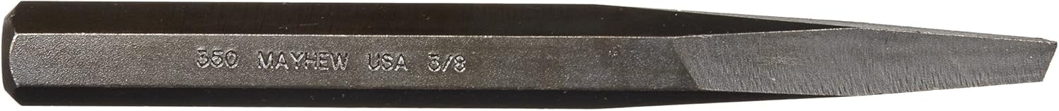 Mayhew Tools Pro 10604 3/8-Inch Reg Diamond Point Chisel, multi - Image 1