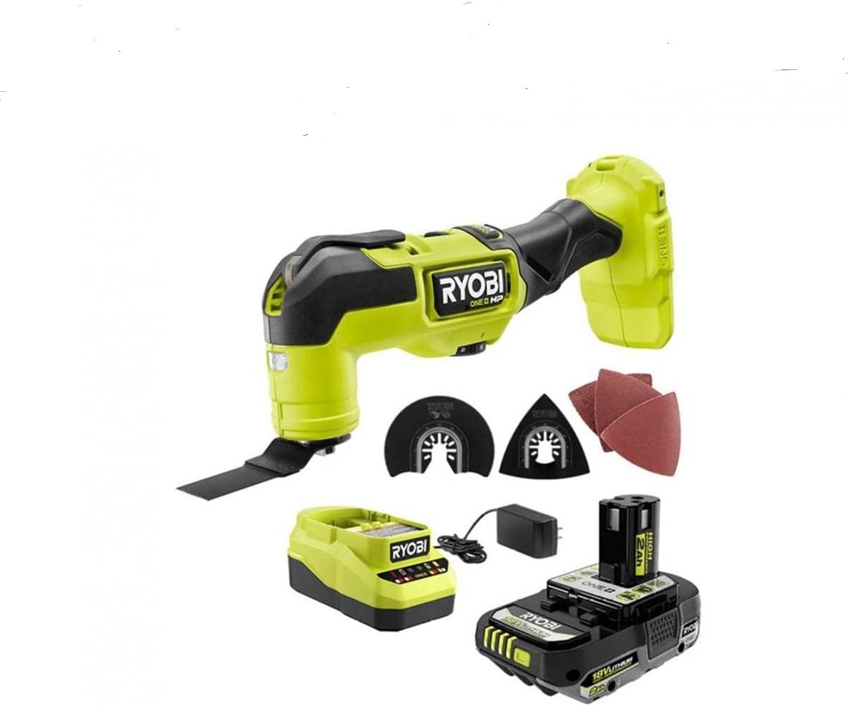 RYOBI ONE+ HP 18V Brushless Cordless Multi-Tool Kit with 2.0 Ah HIGH PERFORMANCE Battery and Charger - Image 1