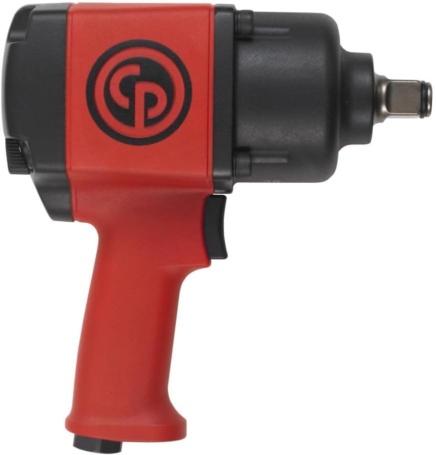 Chicago Pneumatic CP7763 3/4 Inch Air Impact Wrench, Red, Metal - Image 1