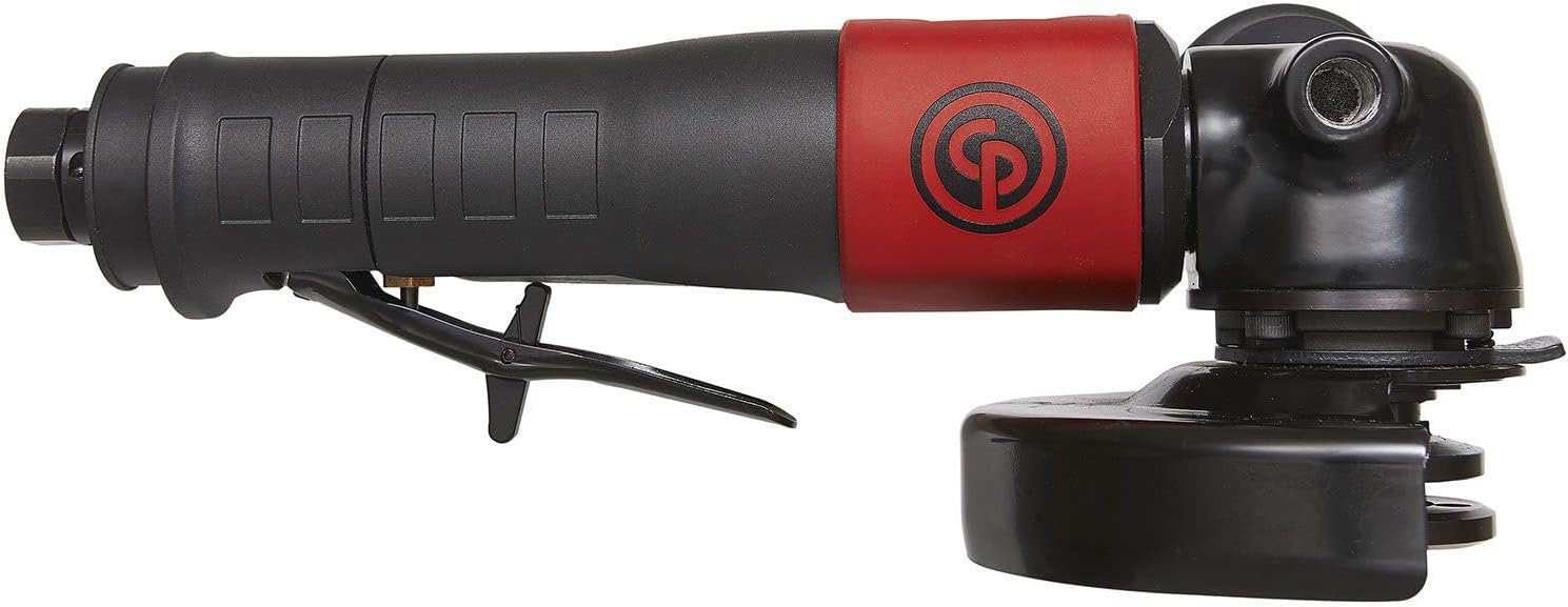 Chicago Pneumatic CP7545-B - Air Grinder Tool, Welder, Woodworking, Automotive Car Detailing, Stainless Steel Polisher, Heavy Duty, Right Angle Grinder, 4.5 Inch (115 mm), 1.13 HP/840W - 12000RPM - Image 1