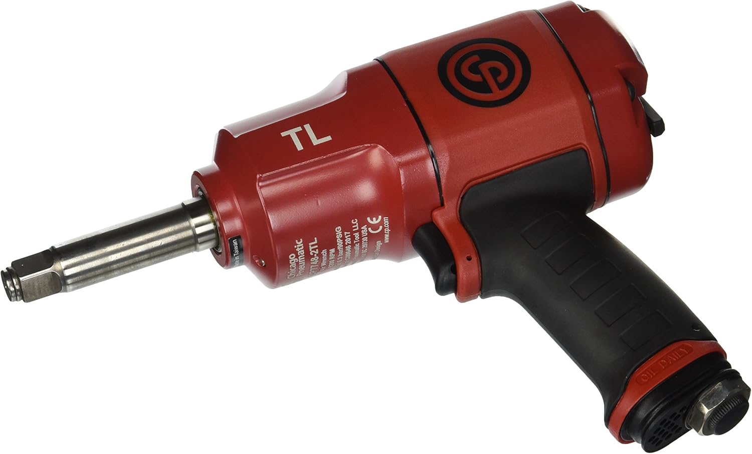 Chicago Pneumatic CP7748TL-2 Torque Limited 1/2" Impact Wrench with 2" Extended Anvil - Image 1