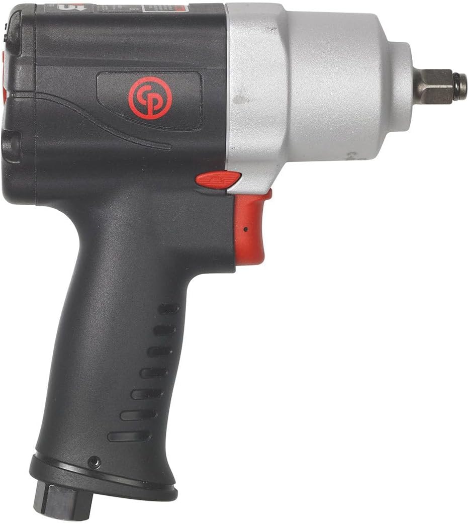 Chicago Pneumatic CP7729 Air Impact Wrench (3/8 Inch), Air Impact Gun Industrial Repair & Assembly Tool, Pistol Handle, Twin Hammer, Max Torque Output 415 ft. lbf/563 Nm, 9400 RPM - Image 1