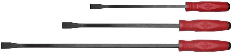 Mayhew Tools 31091 Dominator Economy Curved Pry Bar, Red, Medium 3-Piece Set - Image 1