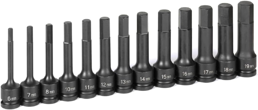 Grey Pneumatic 1343MH Hex Driver Socket Set - Image 1
