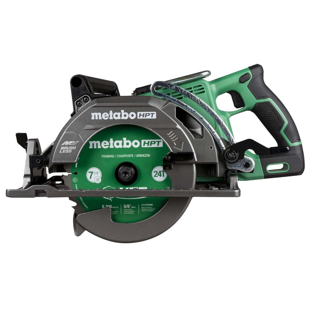 Metabo HPT 7 1/4in Circular Saw Rear Handle (Bare Tool) - Image 1