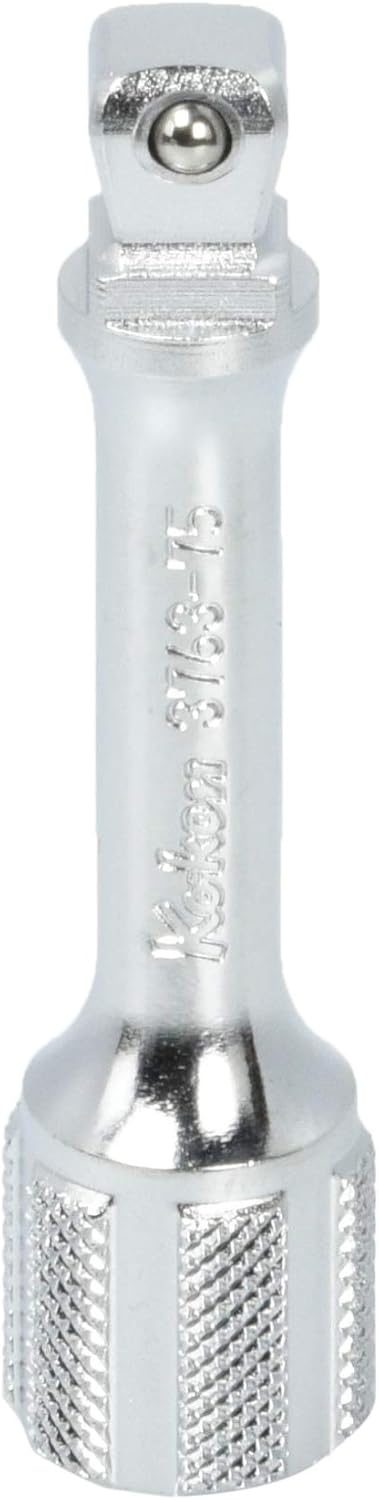 Ko-ken 3763-75 3/8 Sq. Dr. Wobble-Fix Extension Bar Length 75mm - Image 1