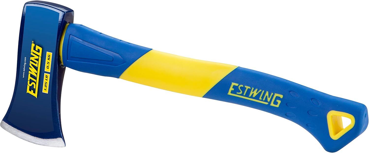 Estwing Axe, 14 Inch Handle, 1.25 lb Head with Fiberglass Handle, Model #62440 - Image 1