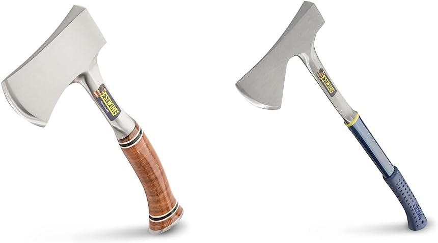 ESTWING Sportsman's Axe - 12" Camping Hatchet + ESTWING Camper's Axe - 26" Wood Splitting Tool - Image 1