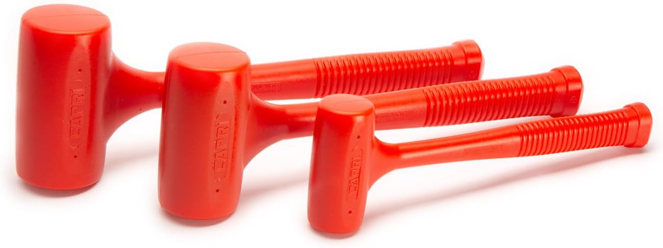 Capri Tools 10096-3C Premium Dead Blow Hammer Set (Pack of 3) - Image 1