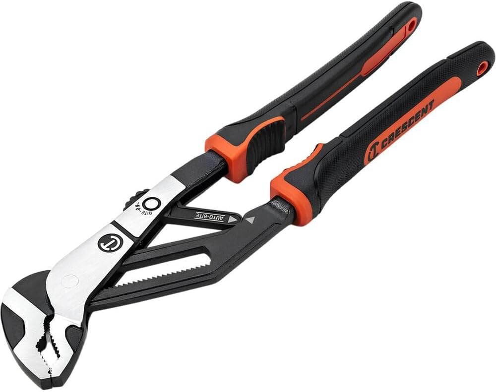 Tools Crescent - Plier, 10", Auto-Bite, T&G, Cushion Grip (RTAB10CG) - Image 1