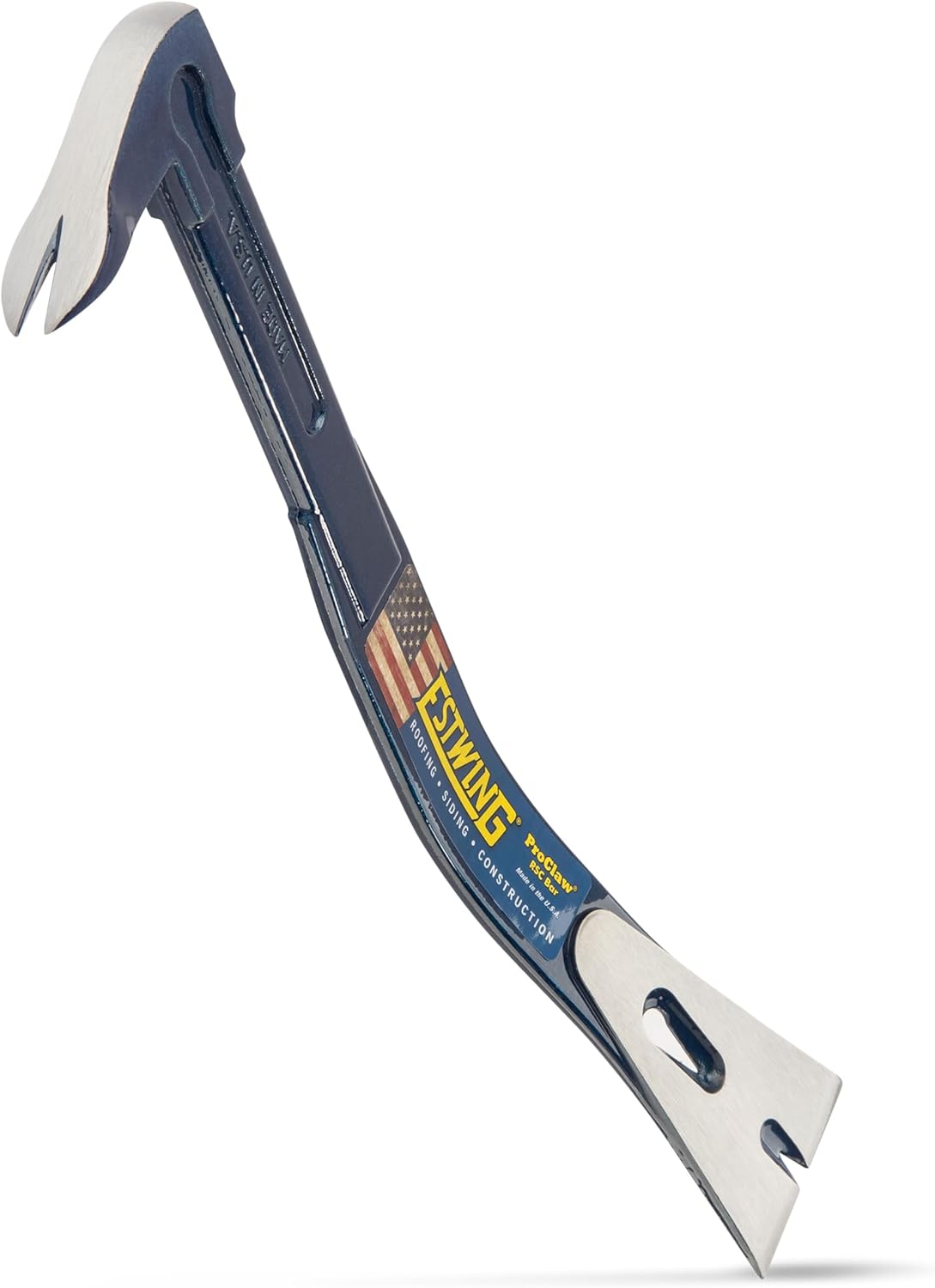 ESTWING Pro-Claw Pry Bar - 16" 3-in-1 Roof/Siding/Construction Tool with Nail Puller & Pry Blade - RSC - Image 1