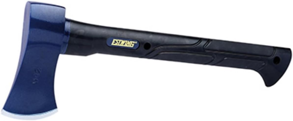 Estwing 1.25 lb Axe with 14" Indestructible Handle, Long Lasting Sharpness, Head Doesn't Loosen, Ideal for Chopping Wood & Knocking Out Chips (Model #62380) - Image 1