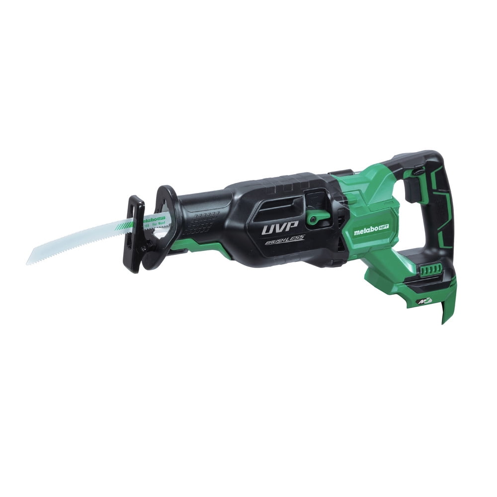 Metabo HPT 36V MultiVolt Cordless Reciprocating Saw, 4-Stage Speed Selector, 1,700 SPM to 3,000 SPM, Orbital Action, Low Vibration, Hybrid Power Option, Metal Rafter Hook, Tool Body Only, CR36DAQ4 - Image 1