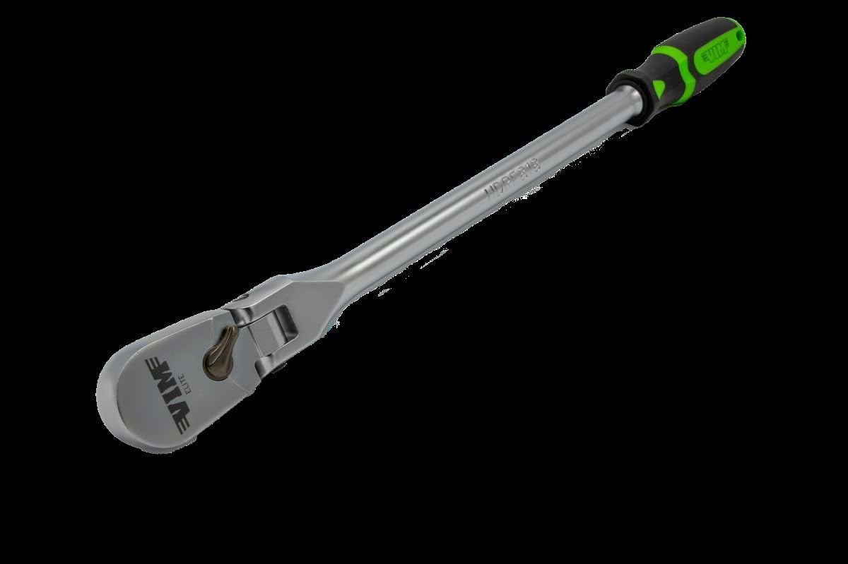 VIM Tools 1/2" Dr 18" Heavy Duty 90T Flex Head Ratchet - Image 1