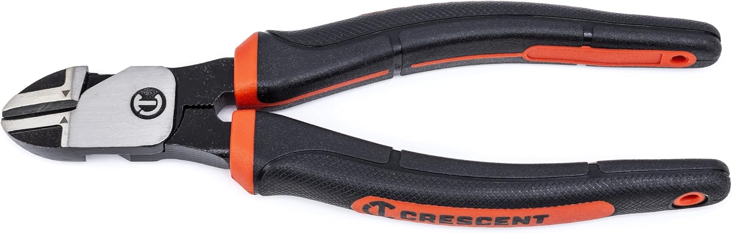 Crescent Z2 K9 V-Jaw Dual Material Tongue & Groove Pliers - Home Improvement, Mechanic, Plumbing & Repair Hand Tool - 8" - RTZ28CGV - Image 1