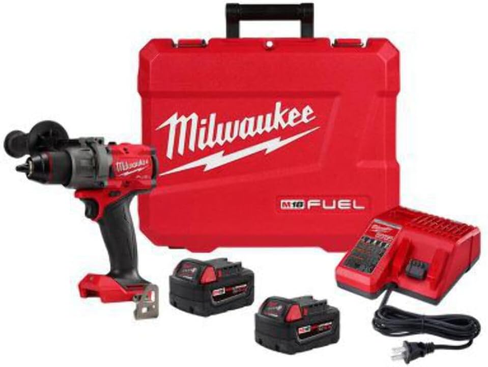 Milwaukee Electric - M18 Fuel. 1/2 Hammer Drill-Driver KIT - Image 1