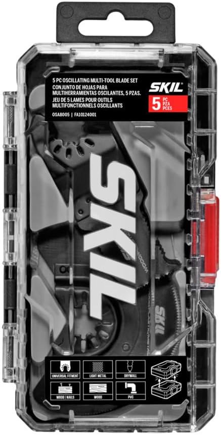 SKIL 5 Pc Oscillating MultiTool Blade for SKIL Oscillating MultiTool OS592702/ OS593002-OSA8005 - Image 1
