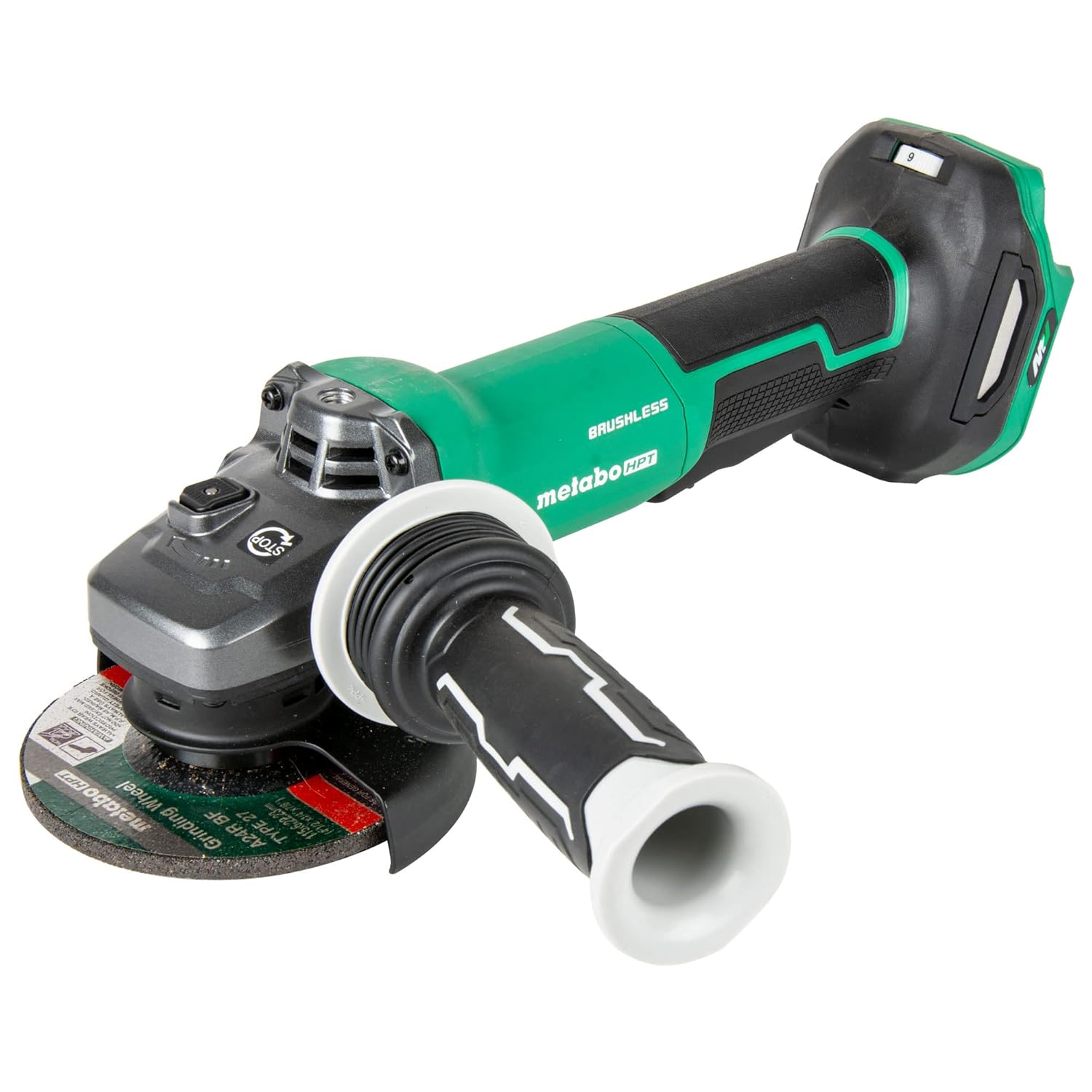 Metabo HPT 36V MultiVolt™ Cordless 4-1/2-5-Inch Angle Grinder, Variable Speed, Paddle Switch, Tool Only - No Battery, G3613DVFQ6 - Image 1