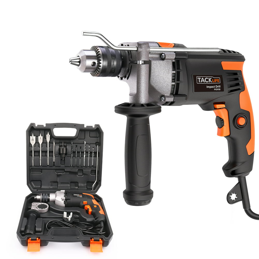 TACKLIFE Hammer Drill 850W 3000RPM Impact Drill, Suitable for DIY Woodworking-PID03B - Image 1