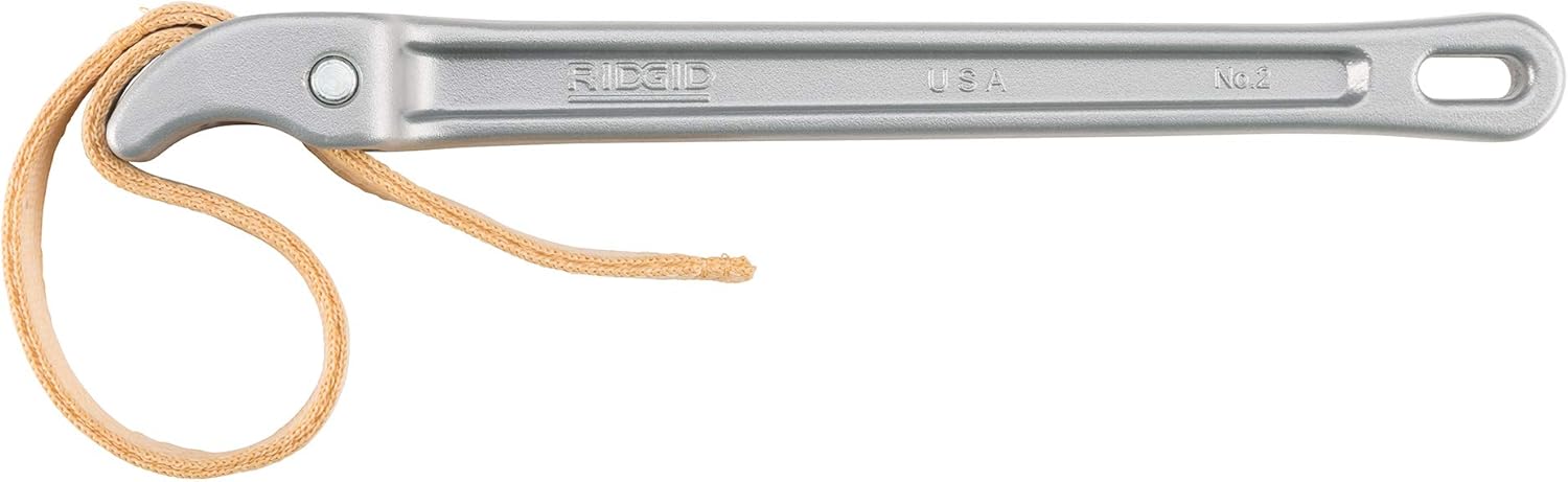 Ridgid GIDDS2-558227 2" Capacity Strap Pipe Wrench - Image 1