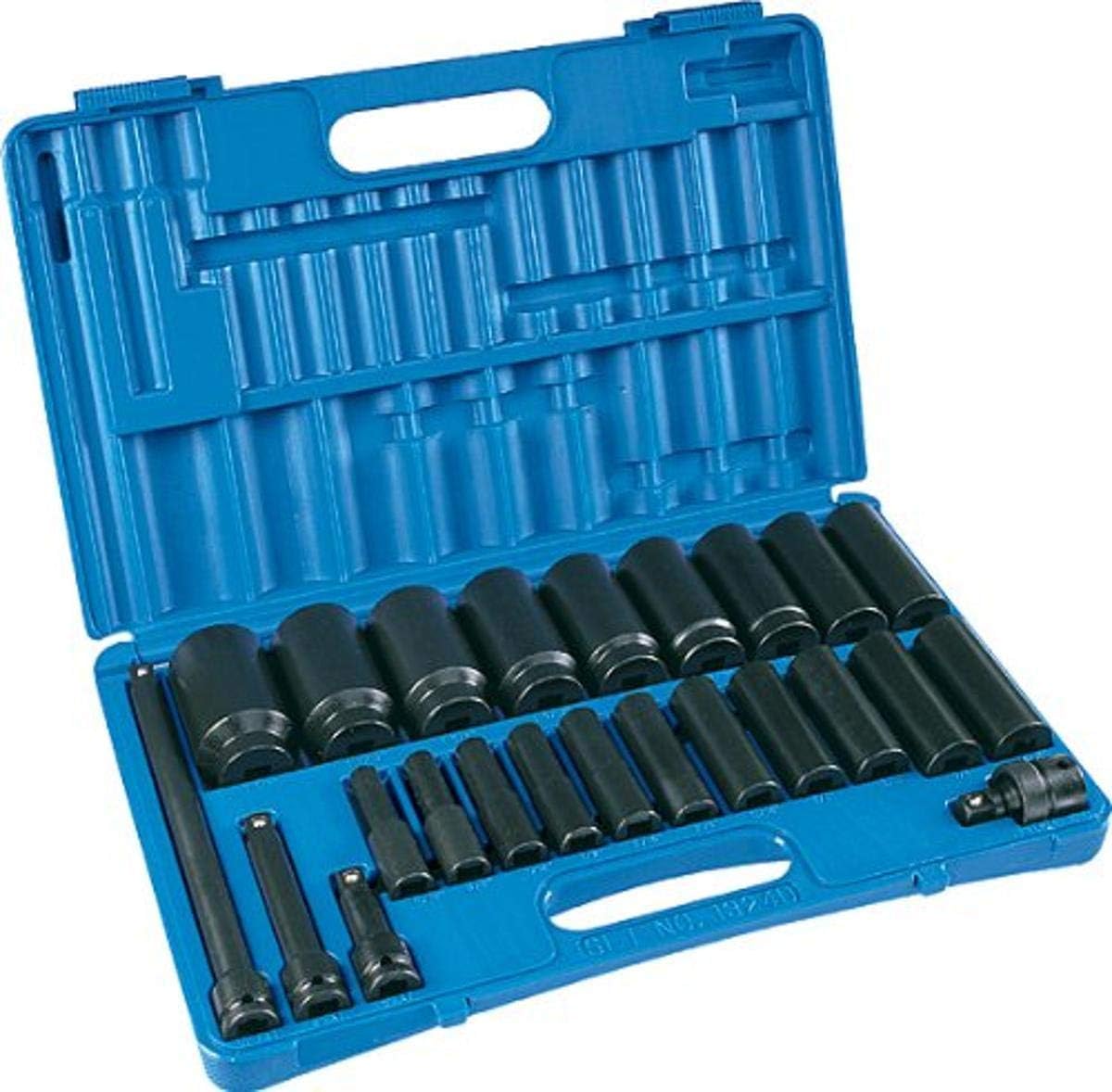 Grey Pneumatic (1324D) 1/2" Drive 24-Piece Deep Socket Set - Image 1