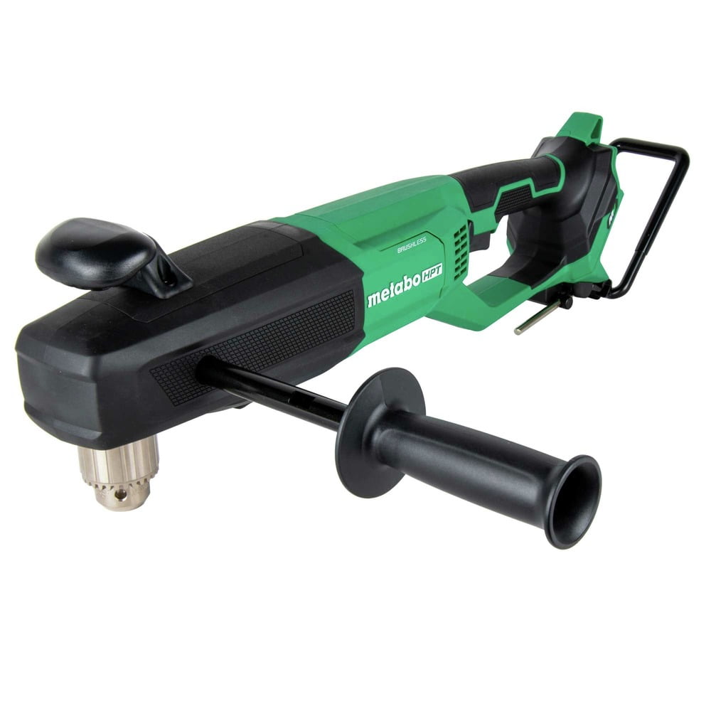 Metabo HPT 36V MultiVolt Cordless 1/2" High Power Right Angle Drill, Pro-Preferred for Electricians & Plumbers, Ergonomic Design, 2-Speed Modes, Nickel Plated Chuck, Tool Body Only, D36DYAQ4 - Image 1