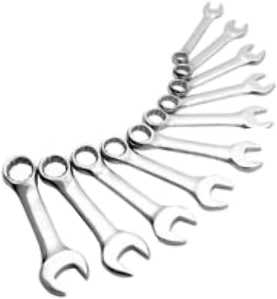 Sunex Tools 9930M Metric Stubby Combination Wrench Set, 10-Piece - Image 1