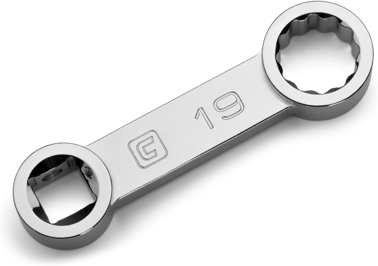 Capri Tools 1/2 in. Drive 19 mm Torque Adapter, 12-Point Box End - Image 1