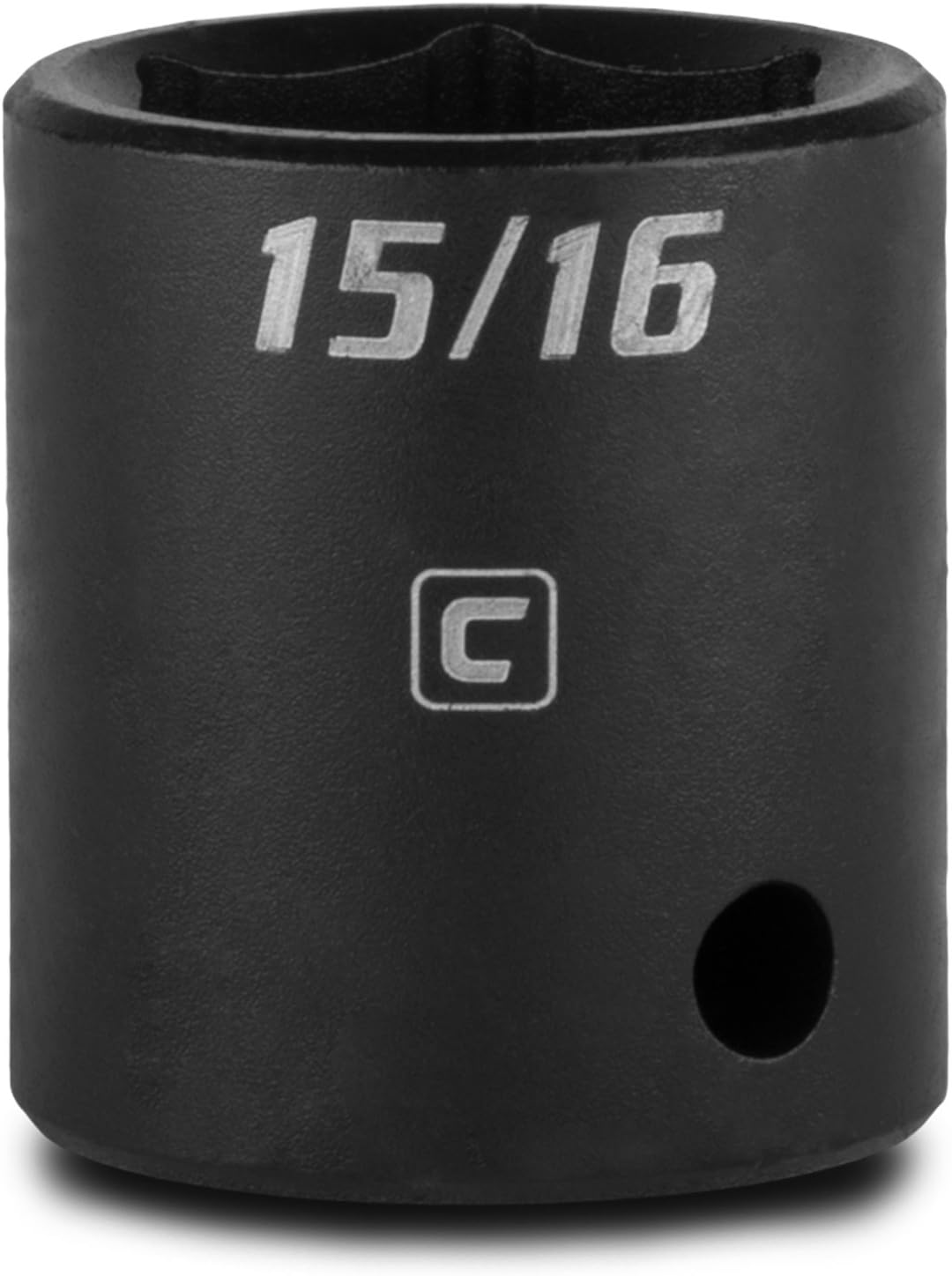 Capri Tools 15/16-Inch Shallow Impact Socket, 1/2-Inch Drive, 6-Point, SAE (CP55060) - Image 1