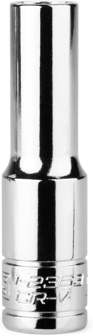 Capri Tools 9 mm Deep Socket, 3/8-Inch Drive, 6-point, Metric - Image 1