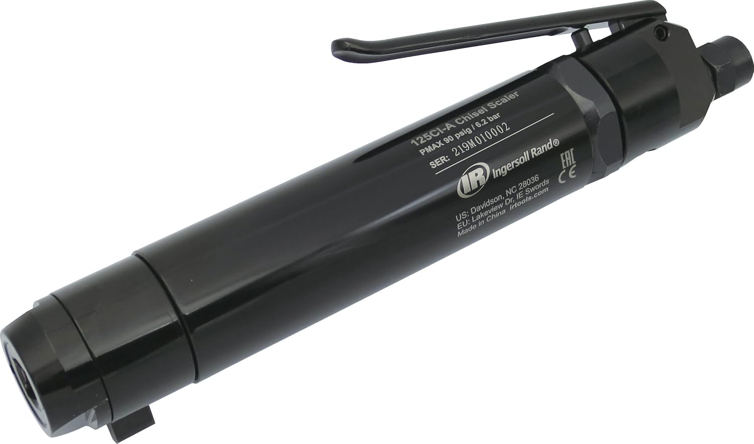 Ingersoll Rand Power Tools Model 125CI-A - Air Chisel Scaler, 4,800 BPM, 1-Inch Bore, 20 CFM, 1-1/8-Inch Piston Stroke - Image 1