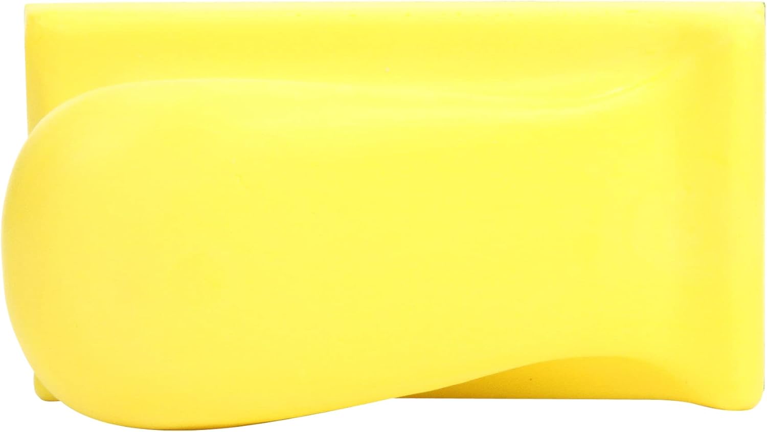 3M Stikit Soft Hand Block 05442, 2-3/4 in x 5 in, Vinyl Face For PSA Abrasives, Easy Grip, Yellow - Image 1