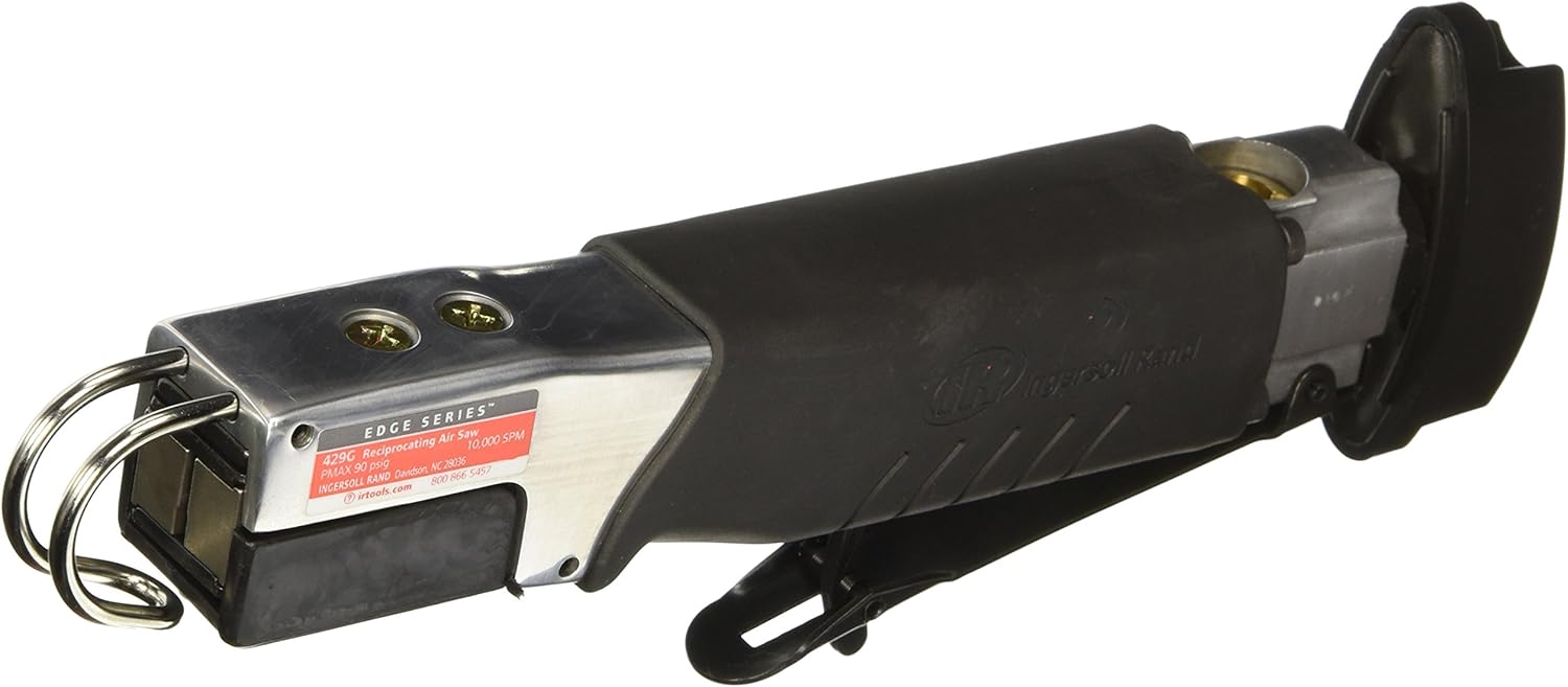 Ingersoll Rand 429G Reciprocating Air Saw, 10,000 SPM, 3/8" Stroke, Front Exhaust, 1.4 lbs, 9.1" L - Image 1