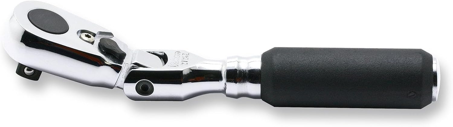 Ko-ken 2726Z-72T 1/4" Sq.Dr. Ratchet Handle 72 teeth Flexible Head Length 114mm Z-series - Image 1